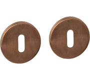 Intersteel Q Sleutelrozetten verdekt ø52x6mm pvd brons