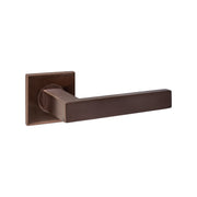 Intersteel deurkruk Q 05 op rozet 53x53x6mm PVD Brons