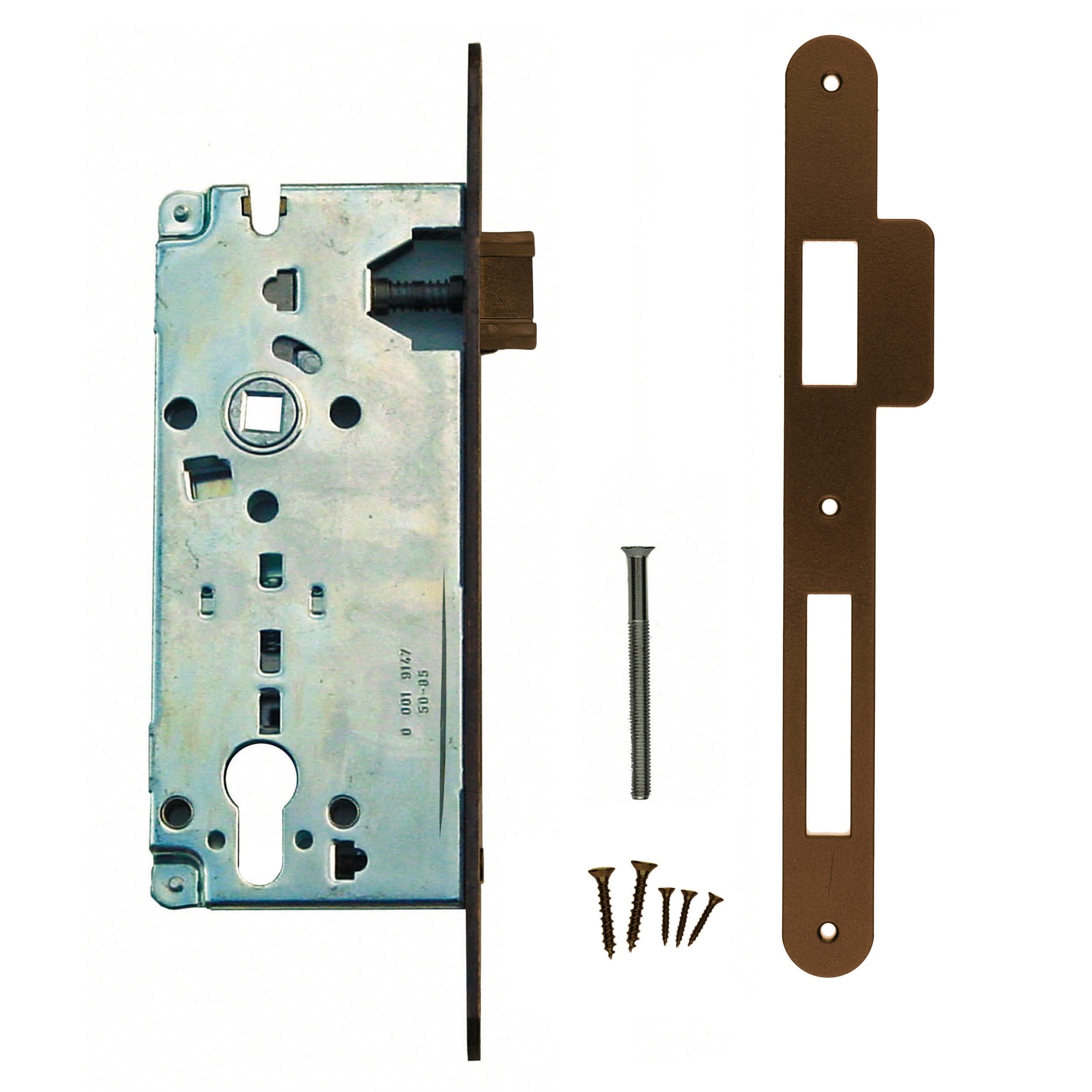 HDD Pro AGB Cilinderslot Mat Brons 85mm smal rond