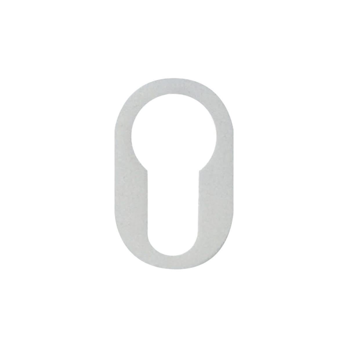 HDD Pro Cylinderplaatje Rond Minimal Wit Structuur