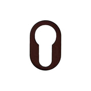 HDD Pro Cylinderplaatje Rond Minimal Mat Brons