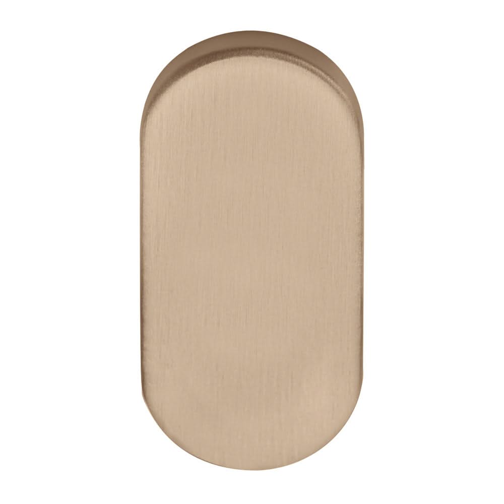 Formani | Blind Plaatje Ovaal BASIC LBB32 | PVD Licht Brons