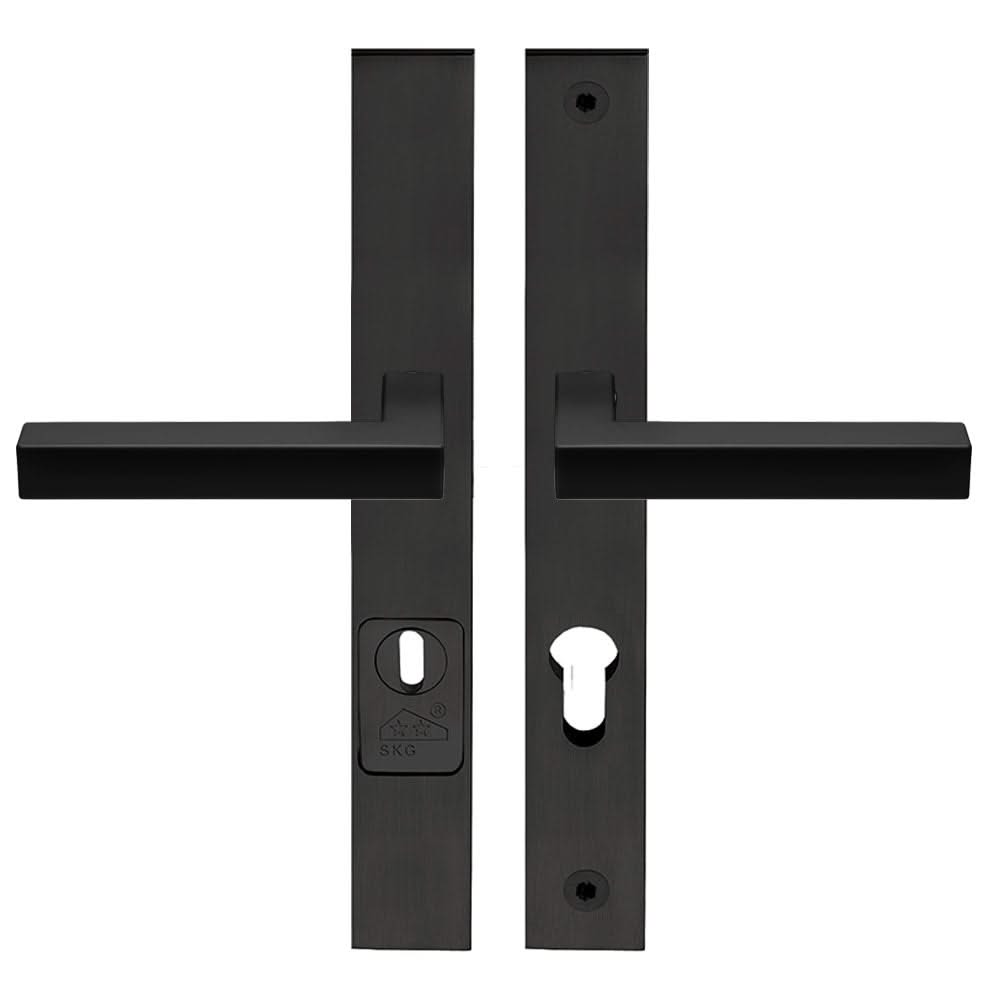 FORMANI Achterdeur Veiligheidsbeslag | BSQ1 kruk/kruk | Zwart | SKG3
