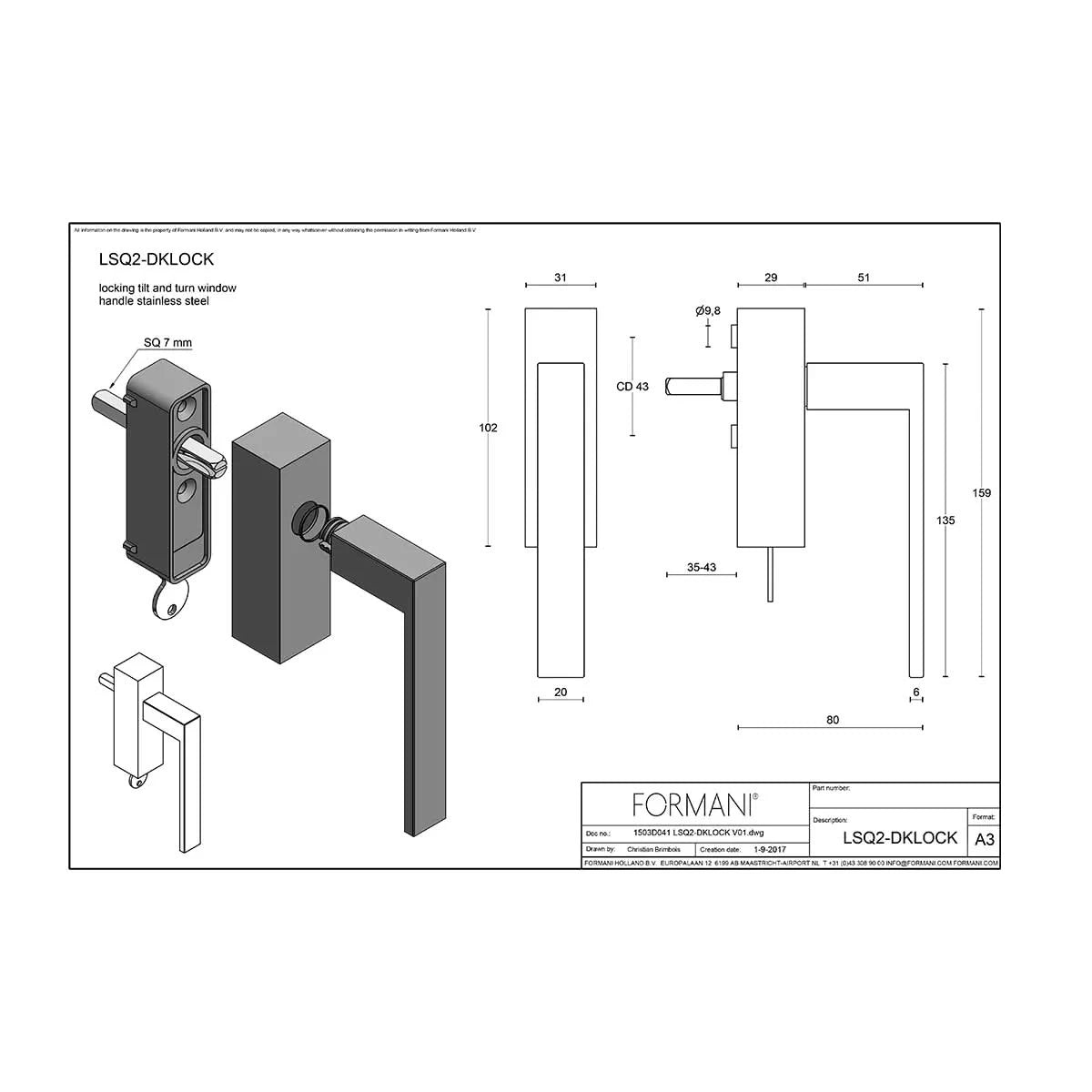 1503D041 LSQ2 DKLOCK V01
