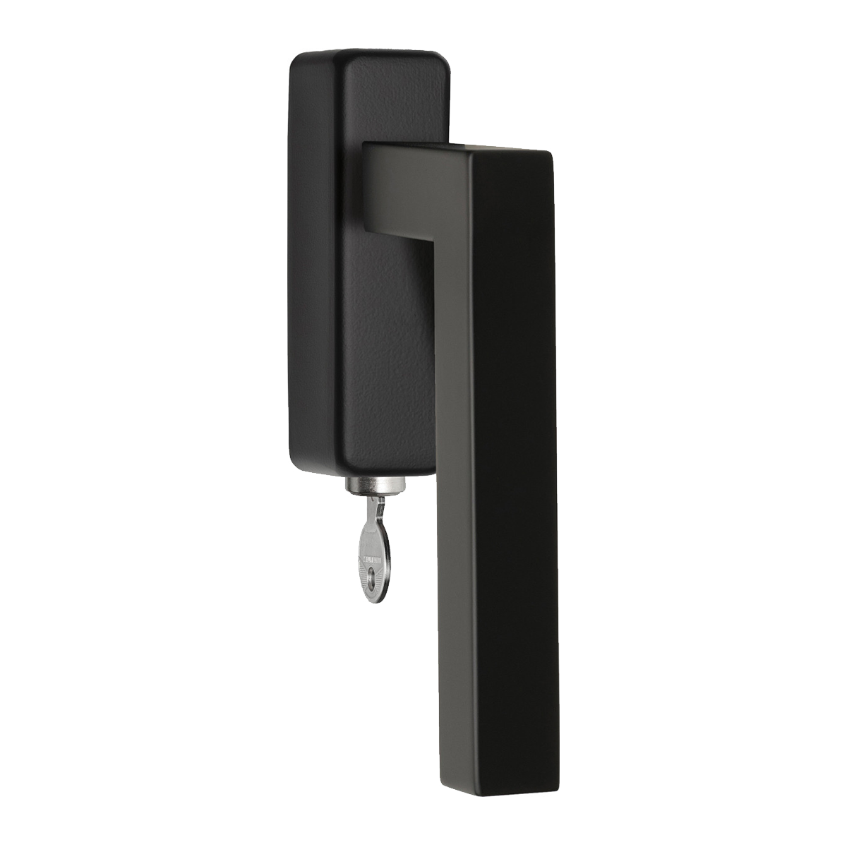 Formani BSQ1-DKLOCK-O draaikiepgarnituur afsluitbaar mat zwart rechts/links draaiend - Deurbeslag-expert