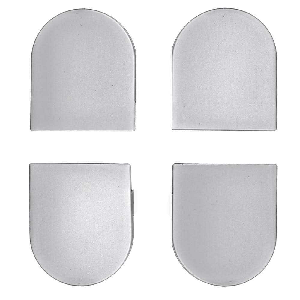 HDD Pro Afdekkapjes Onzichtbare Scharnier Eclipse 2.2 AGB Inox Look