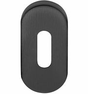 Formani | Sleutelplaatje Ovaal BASIC LBN32 | Zwart mat