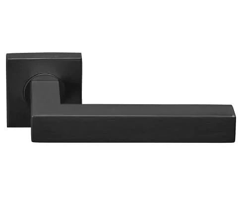 Deurkruk Volaria | vierkant rozet | PVD Gunmetal