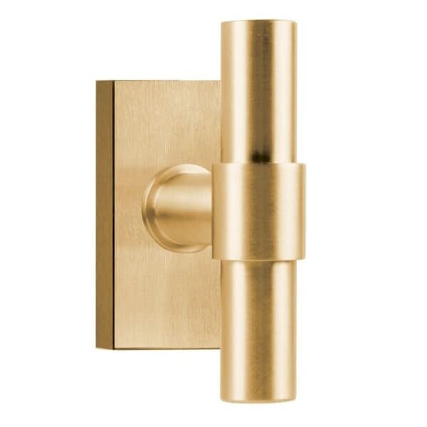 Formani PBT20-DK draaikiepgarnituur niet afsluitbaar PVD mat goud rechts/ linksdraaiend