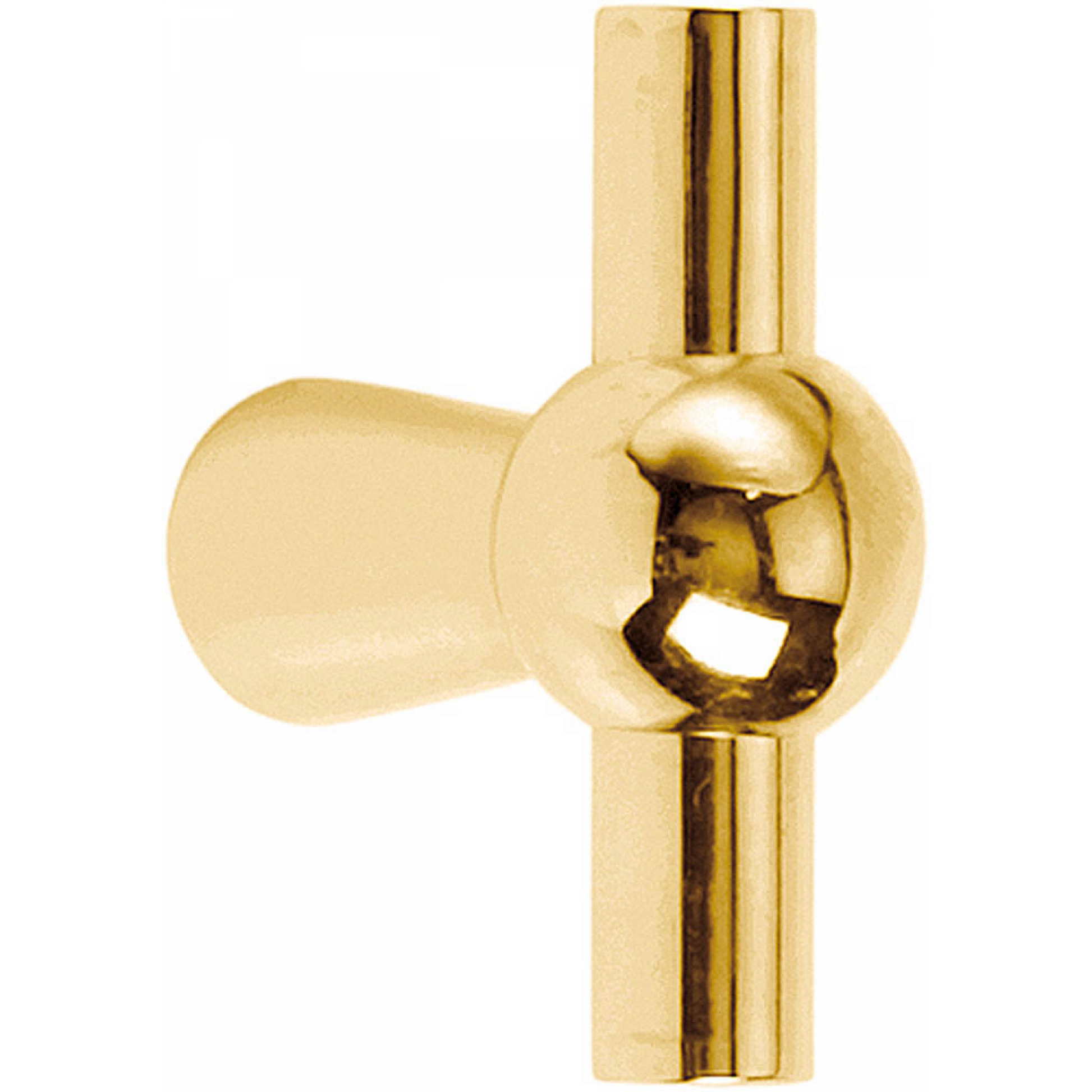 Formani Piet Boon ONE 1910M massieve meubelknop 1910MM -Messing Ongelakt