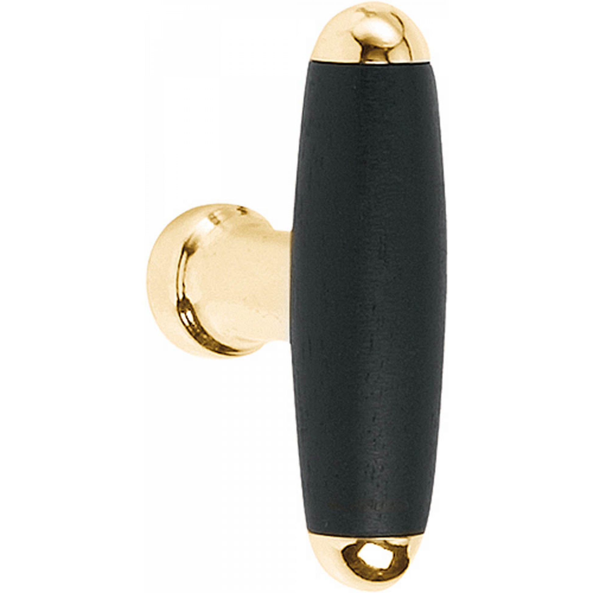 Formani Piet Boon ONE 1932M massieve meubelknop 1932MM -Messing Ongelakt/Ebbenhout