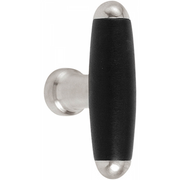 Formani Piet Boon ONE 1932M massieve meubelknop 1932MM -Mat nikkel/Ebbenhout
