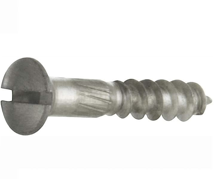 Artitec Mi Satori houtschroef 3,5 x 16 mm mat nikkel, vooraanzicht