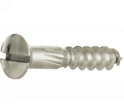 Artitec Mi Satori houtschroef 3,5 x 25 mm in glans nikkel, set van 4, vooraanzicht