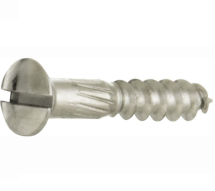 Artitec Mi Satori houtschroef 3,5 x 16 mm in glans nikkel, set van 4, vooraanzicht