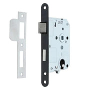 Dag & nachtslot euro cilinder ronde voorplaat zwart 0160.280.5013