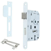 Dulimex Woningbouw Dag & nachtslot klavier ronde voorplaat wit