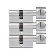 2 KNOPCILINDERS DOM PLURA