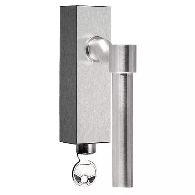 Formani PBL15F-DKLOCK draaikiepgarnituur verkropt afsluitbaar mat roestvast staal rechts/ links draaiend