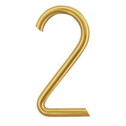 HDD Pro Huisnummer Rond 2 Mat Goud