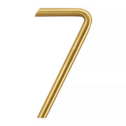 HDD Pro Huisnummer Rond 7 Mat Goud