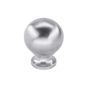 HHD Pro Meubelknop Kasttrekker Bol 725 . 22mm Inox Look - Deurbeslag-expert