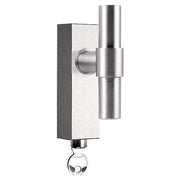 Formani PBT20-DKLOCK draaikiepgarnituur afsluitbaar mat roestvast staal rechts/ links draaiend