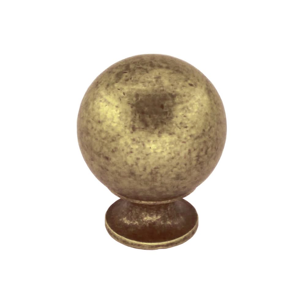 HHD Pro Meubelknop Kasttrekker Bol 725 . 22mm Old Yellow - Deurbeslag-expert