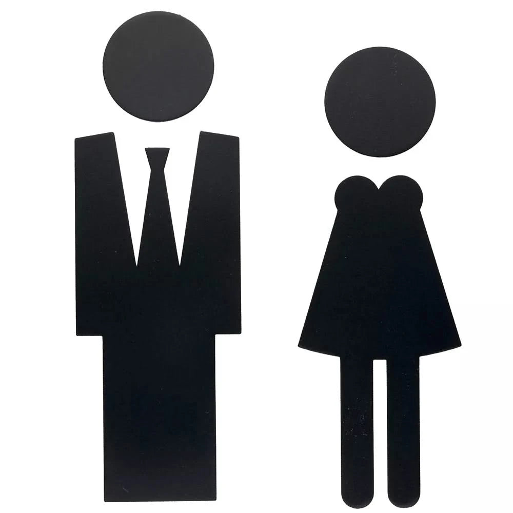 HDD Pro Pictogram Man+Vrouw Zwart