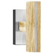 Formani PBT22-DK draaikiepgarnituur niet afsluitbaar mat roestvast staal/ eikenhout rechts/links draaiend