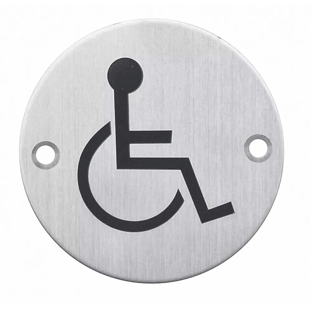 Pictogram Minder Validen Rond Inox