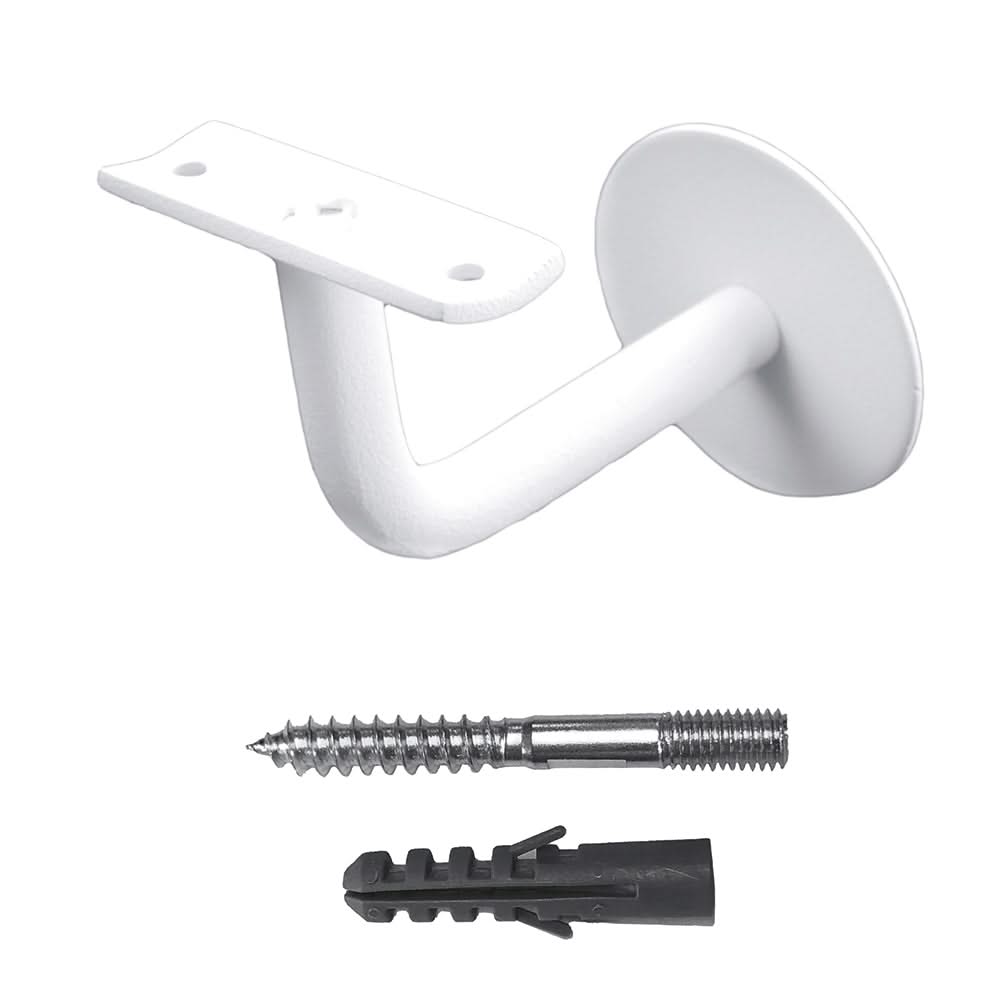 Leuninghouder rond Wit Structuur