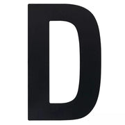 HDD Pro Huisletter Plat D Zwart Structuur UV