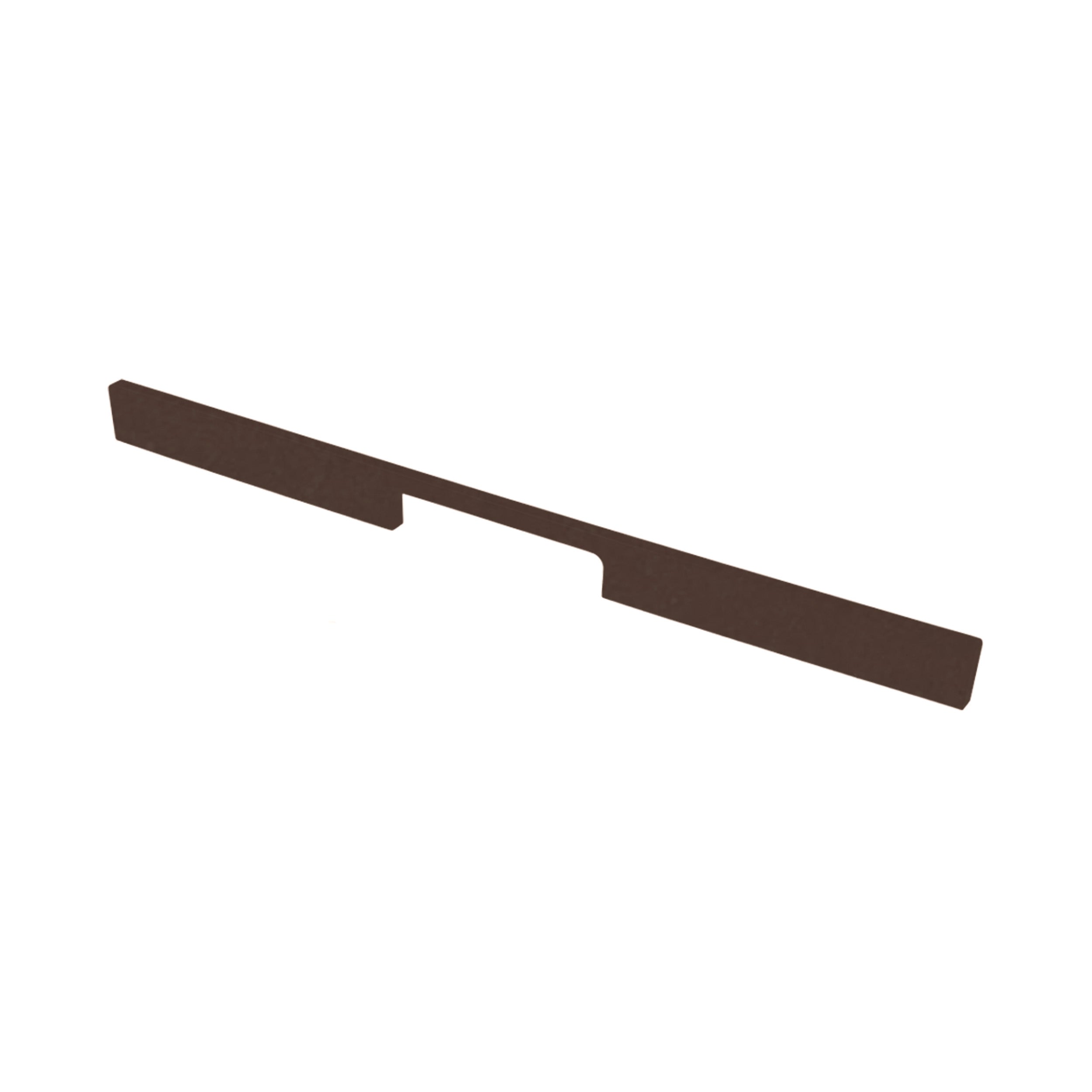 HHD Pro Meubelgreep Kasttrekker Square Long 400mm Mat Brons - Deurbeslag-expert