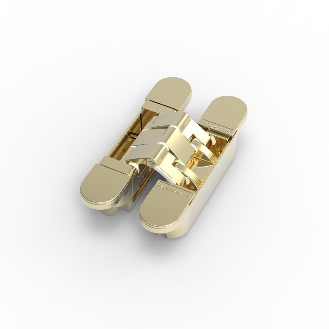 Argenta Invisible NEO-L7 Onzichtbaar 3D-scharnier Messing goud - foto 1
