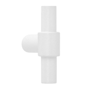 Formani Piet Boon ONE PB9 massieve meubelknop 9mm - Wit - Deurbeslag-expert