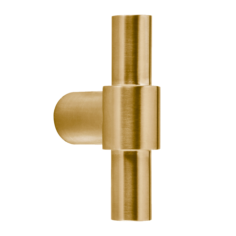 Formani Piet Boon ONE PB9 massieve meubelknop 9mm - PVD mat goud - Deurbeslag-expert