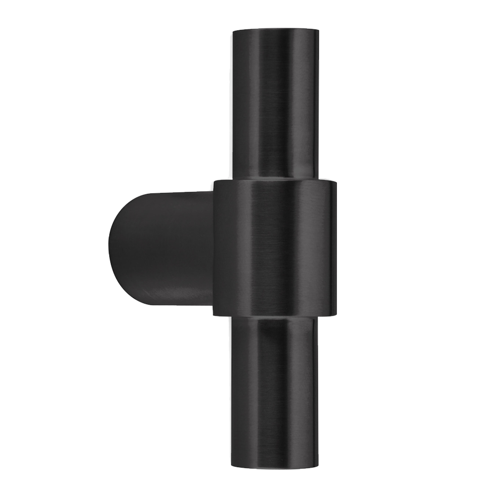 Formani Piet Boon ONE PB9 massieve meubelknop 9mm - PVD mat zwart - Deurbeslag-expert