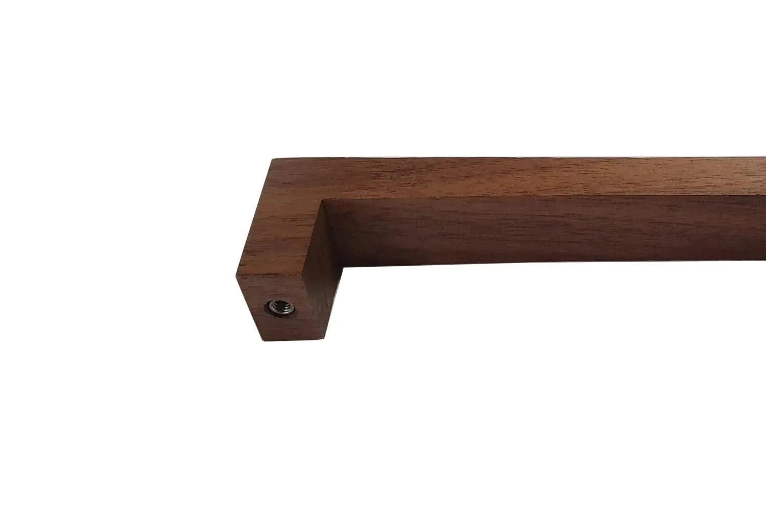 Staalimex Houten Handgreep 140mm - Aalborg - Walnoot - Deurbeslag-expert