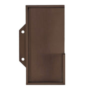 HDD Pro Schuifdeurkom Carré Massief 40mm Mat Brons