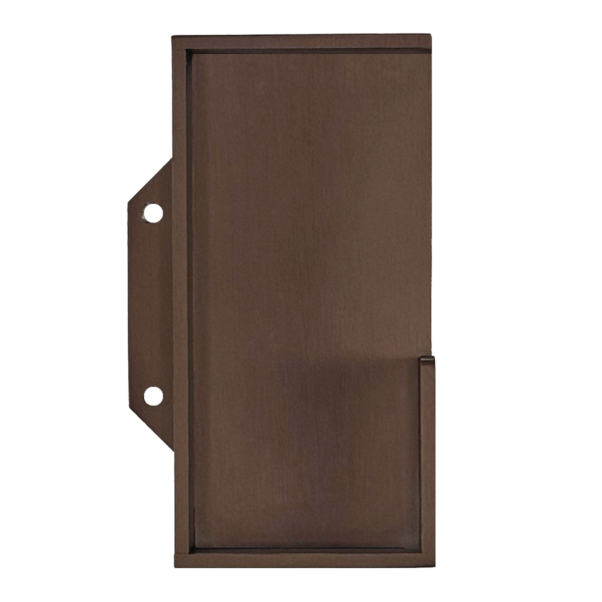 HDD Pro Schuifdeurkom Carré Massief 40mm Mat Brons