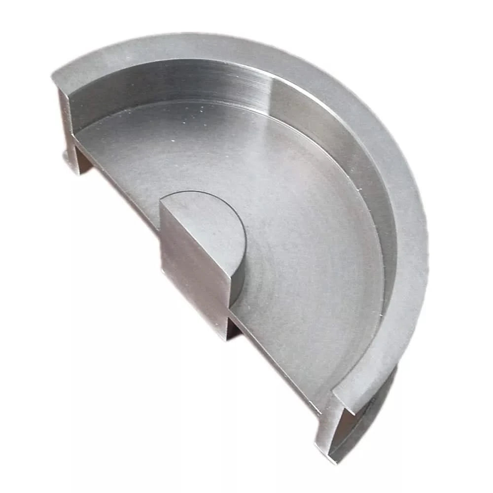 HDD Pro Schuifdeurkom Inkapschelp Hdd Halve Maan Massief 40mm Inox Plus