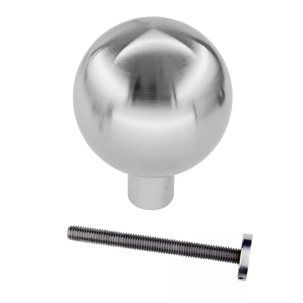 HDD Pro Voordeurknop Top B 60 Massief Inox Plus - Deurbeslag-expert