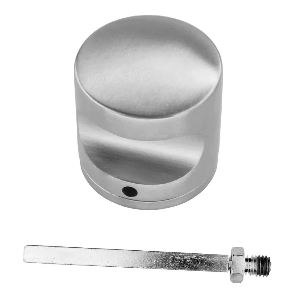 HDD Pro Voordeurknop Top H 50 Massief Inox Plus - Deurbeslag-expert