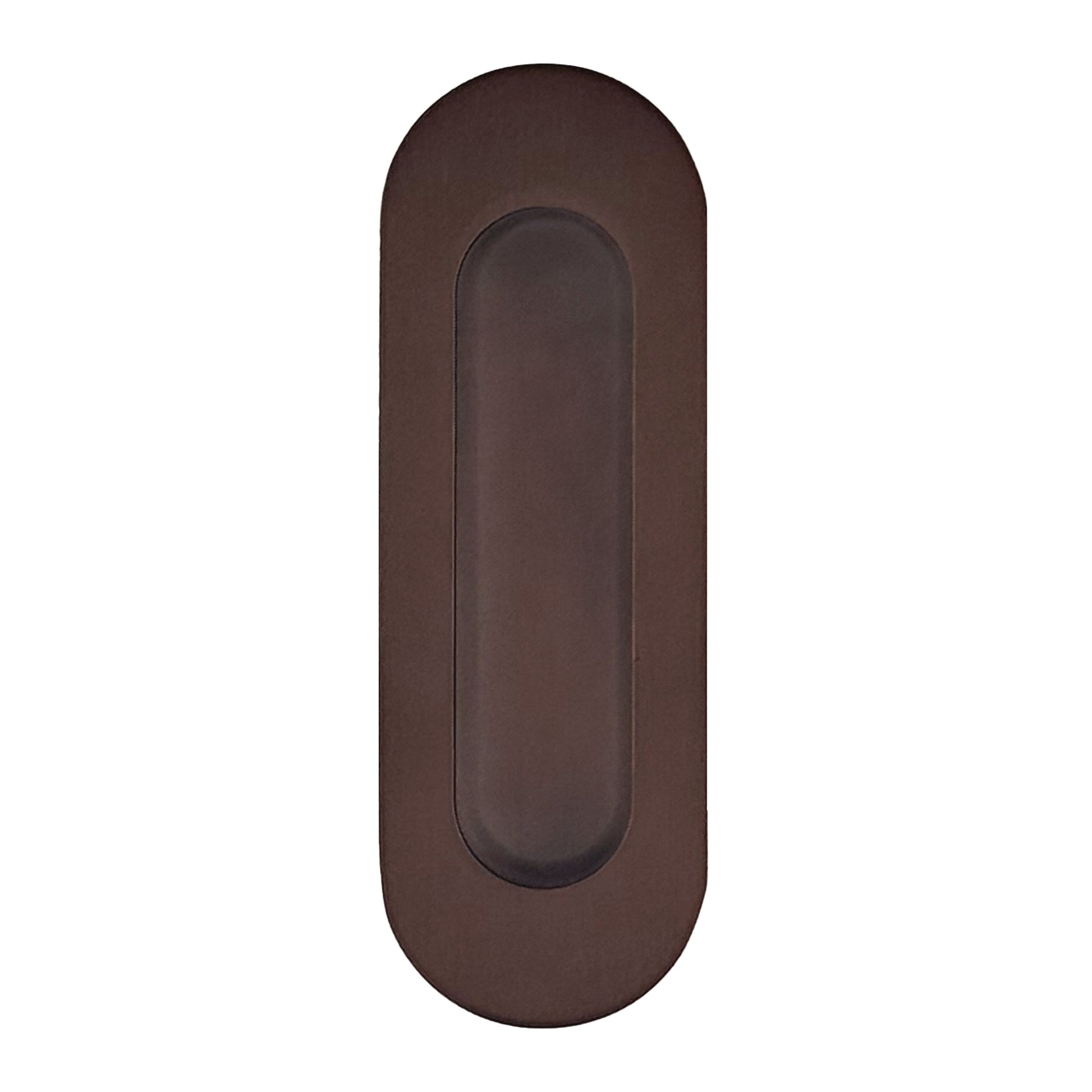 HDD Pro Schuifdeurkom Ovaal Blind Mat Brons