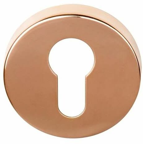 Formani | Cilinderplaatje BASIC LBY50D | 10mm | PVD Gepolijst Koper