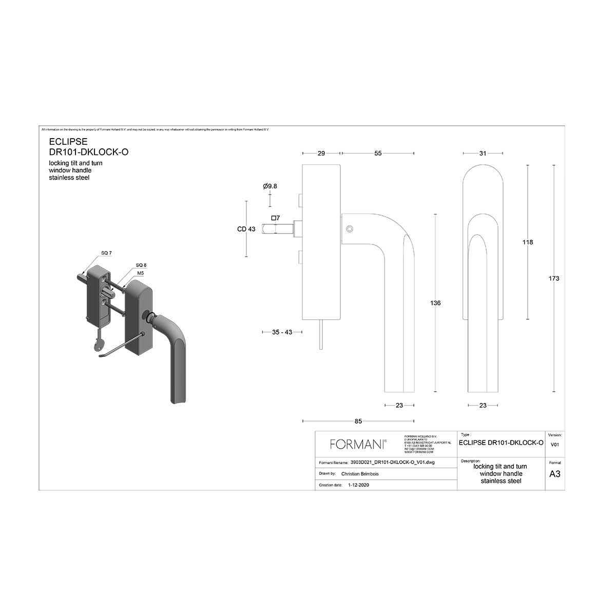 3903D021 DR101 DKLOCK O V01