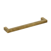 Crafino Rock meubelgreep 160 mm craft goud vooraanzicht
