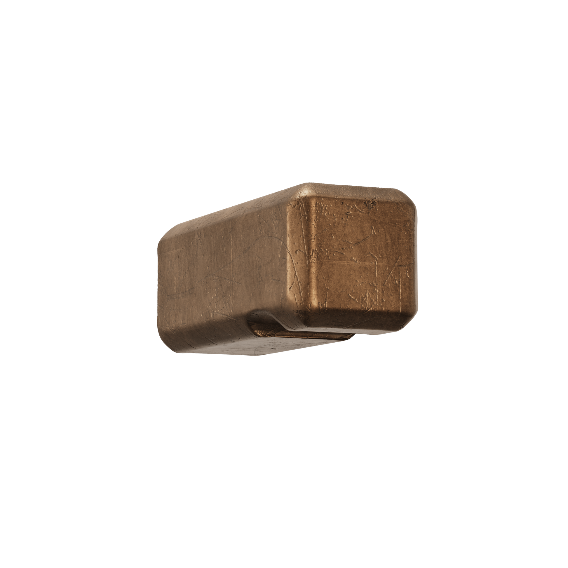 crafino rock | meubelgreep 10 mm | craft cognac