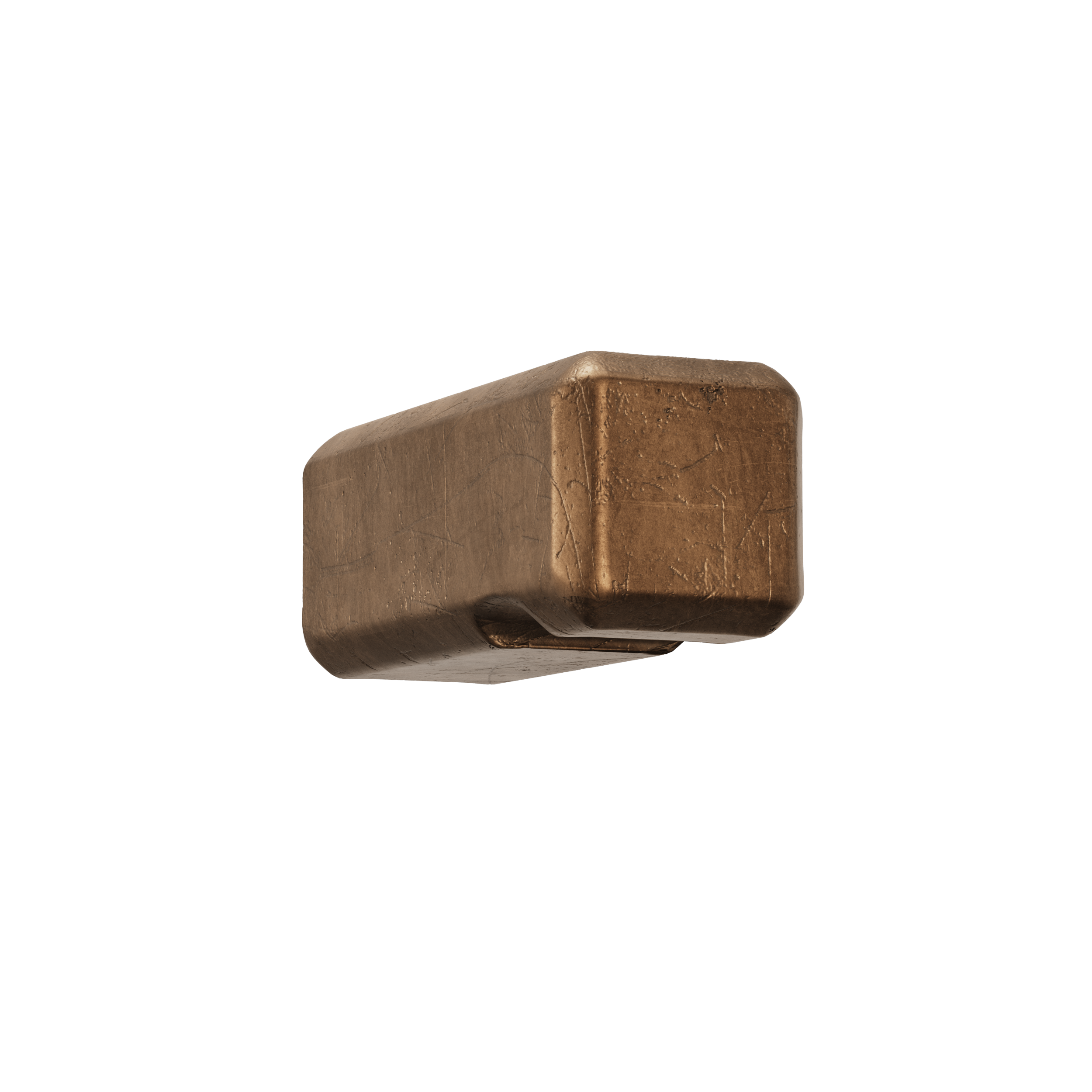 crafino rock | meubelgreep 10 mm | craft cognac